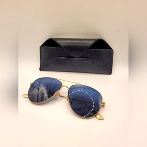 Christian Dior Black Unisex Aviator